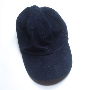GAP Navy Blue Corduroy Baseball Cap